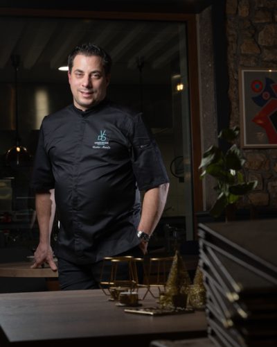 portrait professionnel d'un restaurateur